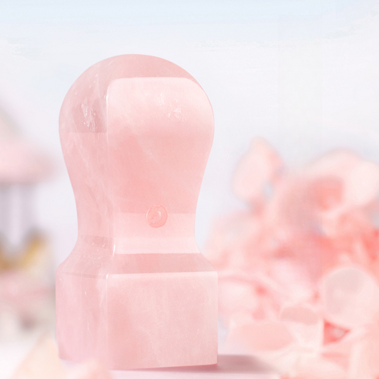 Pink Crystal Square Seal (Study Abroad | Content Customization)