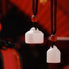 White Jade Pendant Seal (Couple Gift | Customized Seal)