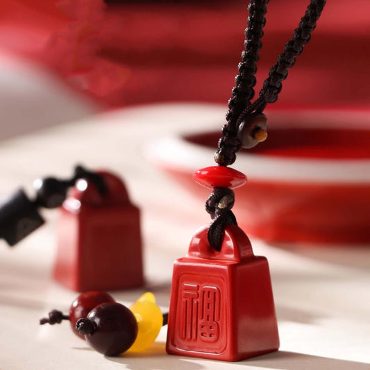 Cinnabar blessing seal (children's gift | customized content)