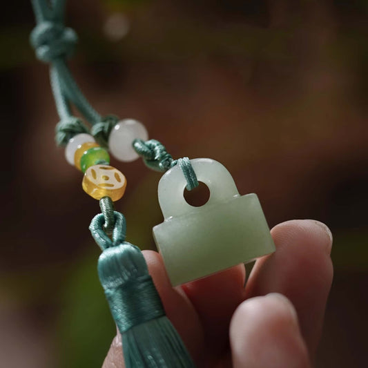 Heart Lock Seal (Content Customization | Natural Jade)