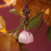 Pink Crystal Seal Pendant (Practical Decoration | Birthday & Graduation Present for Her)
