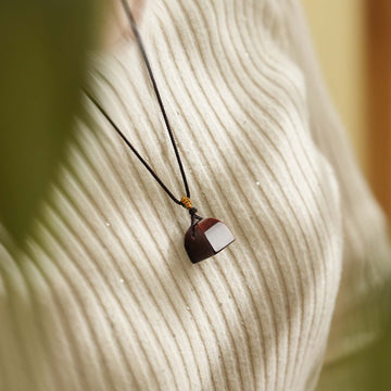 Red Tiger Eye Stone Pendant (Couple Pendant | Girl Gift)