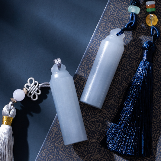 Sky Blue Frozen Circular Seal (Graduation Gift | Name Seal)