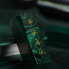 Custom Malachite Name Stamp (Festival Gift | Fine Carving)