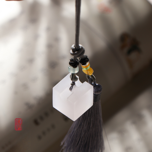 White jade seal (name customization | holiday gift)