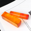 Amber Flowing Light Seal（Authentic Handcrafted Personal Stamps for Study & Celebrations）
