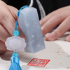 Sky Blue Soapstone Seal(Chinese style gifts | Content customization)