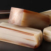 White ox horn square seal（Timeless Keepsakes for Life's Milestones）
