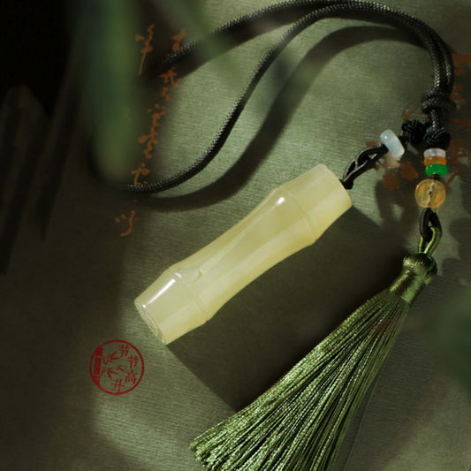 Bamboo Circular Seal (Chinese Style Gift | Content Customization)