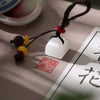 Lucky White Jade Pendant Seal (Ancient Style Gift | Content Customization)