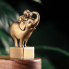 Elephant Bronze Seal (Graduation Gift | Private Customization)