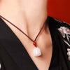 White Jade Pendant Seal (Couple Gift | Customized Seal)