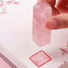 Pink Crystal Seal (Customized Gift for Her | Holiday Gift)