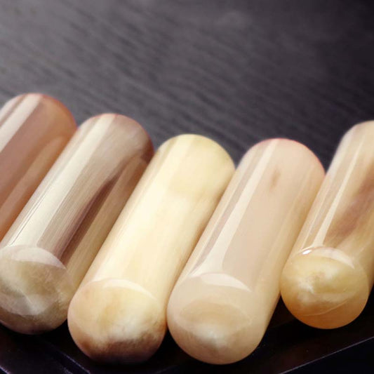 White Bull Horn Circular Seal (Study Abroad | Content Customization)