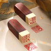 Sandalwood brass pair seal (customized content | couple seal)