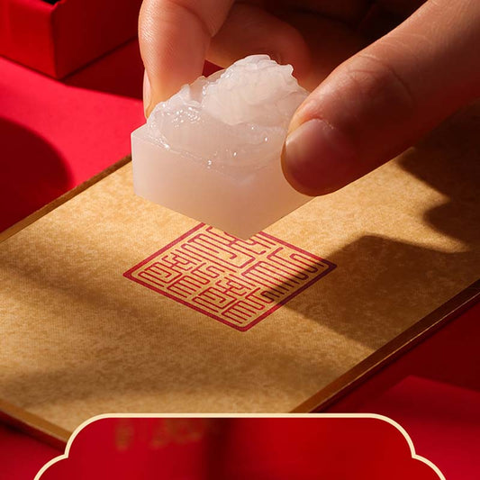 Curled-up dragon Seal (Festival Customized Gift | Creative Design)