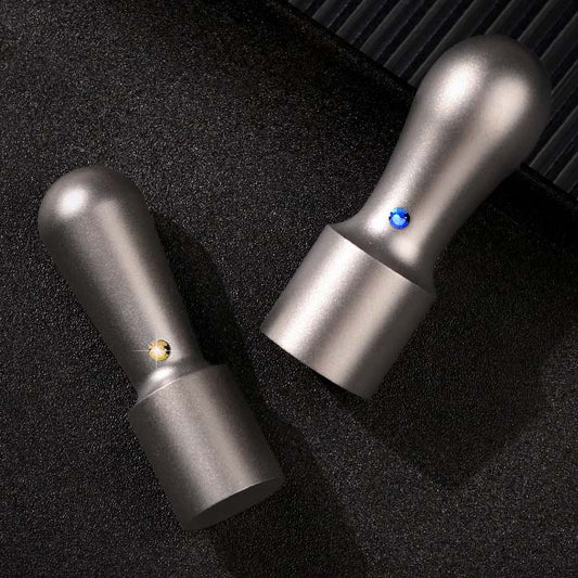 Titanium metal circular seal (study abroad seal | name customization)