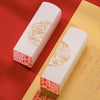 A pair of white jade seals (wedding couple gift | customized content)