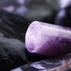 Amethyst circular seal (natural crystal | holiday gift)