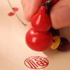 Cinnabar gourd pendant (customized content | decorative pendant)