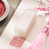 Lychee jelly square seal (customized content | holiday gift)