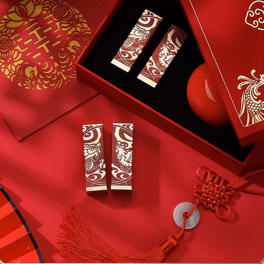 Dragon and Phoenix Seal (Wedding Gift | Bringing Happiness | Content Customization)