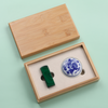Custom Malachite Name Stamp (Festival Gift | Fine Carving)