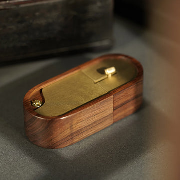 Brass modern seal (portable | customized for enterprises)