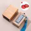 Sky Blue Soapstone Seal(Chinese style gifts | Content customization)